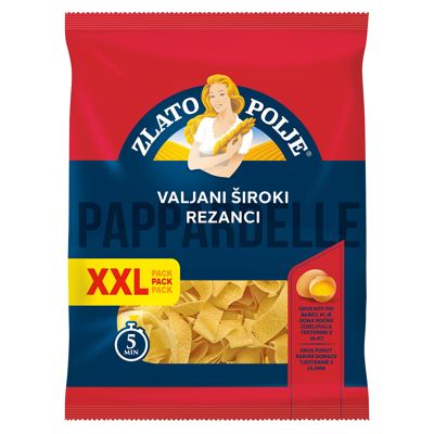 TJ. ŠIROKI REZANCI XXL 600 g ZP