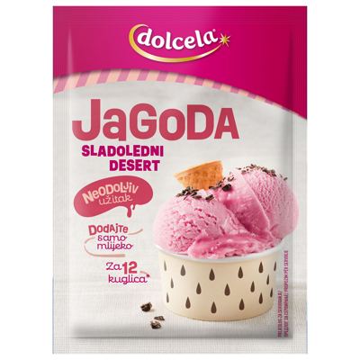DESERT SLADOLED JAGODA 75 g DOLCELA