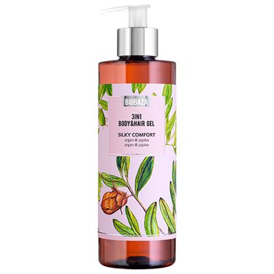 GEL TUŠ.BIOBAZA SILK.COM 400ml