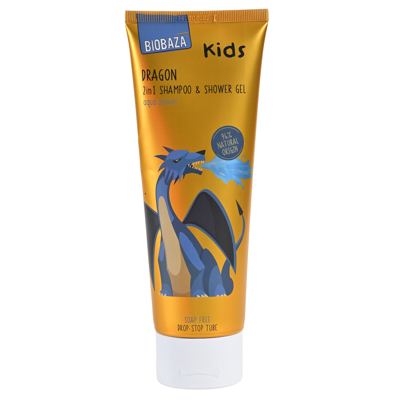 BIOBAZA KIDS 2U1 BODY HAIR 250 ML DRAGON TUBE