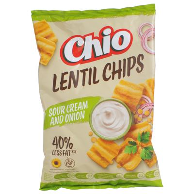 CHIO LENTIL CHIPS SOUR CR.iON.65g