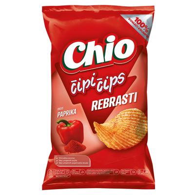 ČIPI ČIPS 120g PAPRIKA