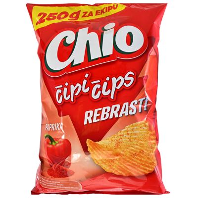 ČIPI ČIPS 250g PAPRIKA