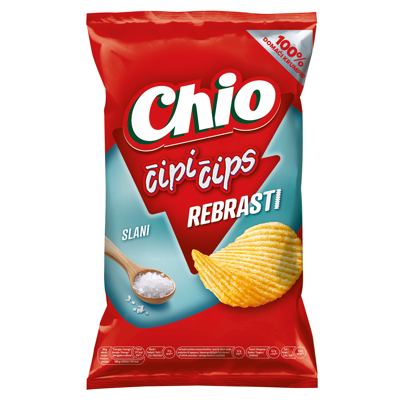 ČIPI ČIPS REBRASTI SLANI V. 120G