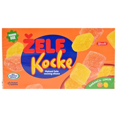 ŽELE KOCKE 320g KANDIT