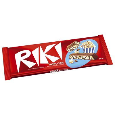 ČOK KANDIT 250G RIKI POPCORN -10/1-
