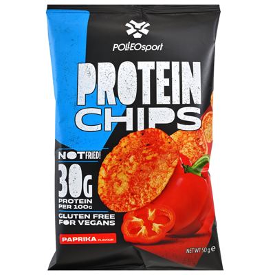 PROTEIN ČIPS PAPRIKA 50 g POLLEO