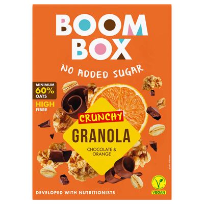 OVSENA GRANOLA ČOKOLADA NARANDŽA 300GR BOOM BOX