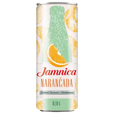 N-*SOK JAMNICA 0.33L NARANČADA -12/1- LIMENKA