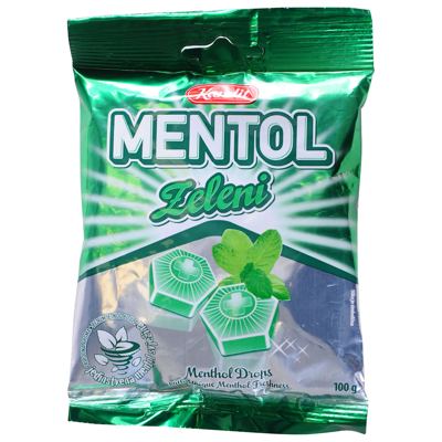 BOMBON MENTOL ZELENI 100g