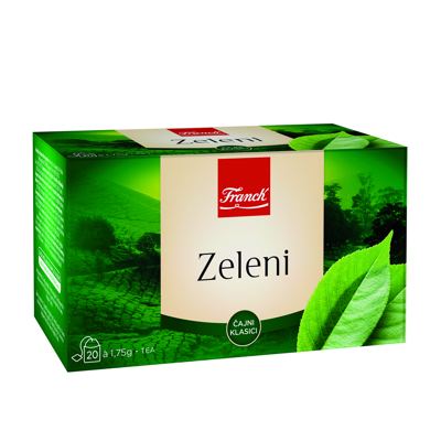 ČAJ FRANCK ZELENI K.35g OMOT