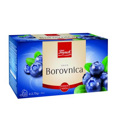 FILTER ČAJ BOROVNICA K.55g OMOT