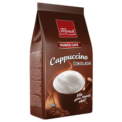 CAPPUCCINO FRANCK 200g ČOKOLADA