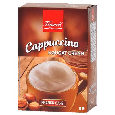 KAVA FRANCK 148G CAPPUC.NOUGAT -10/1- 8*18.50G