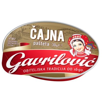 PAŠTETA GAVRILOVIĆ 30g ČAJNA