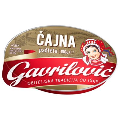 PAŠTETA GAVRILOVIĆ 100g ČAJNA