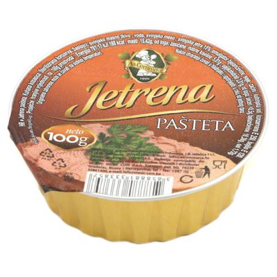 PAŠTETA JETRENA 100g