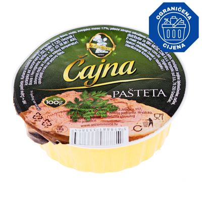 PAŠTETA ČAJNA 100g
