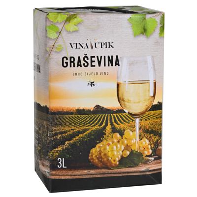 VINO GRAŠEVINA 3L VUPIK BIB