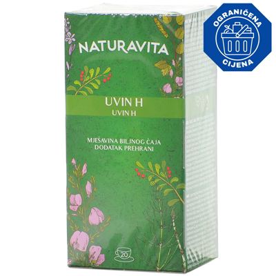 ČAJ UVIN H FILTER 30g NATURAVITA