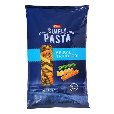 TJEST SIMPLY PASTA SPIRALI TRIC 500g
