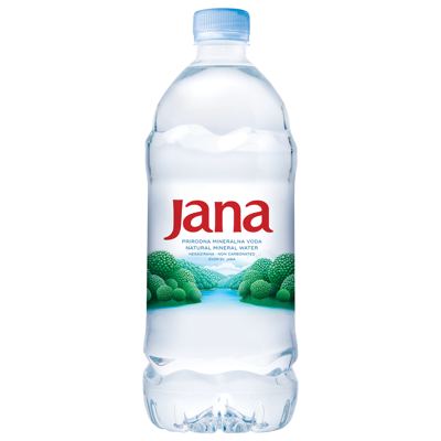 VODA JANA 1L RAVNI ČEP