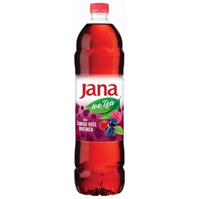 *LED ČAJ JANA 1.50L ŠUMSKO VOĆE/BRUSNICA -6/1- PET
