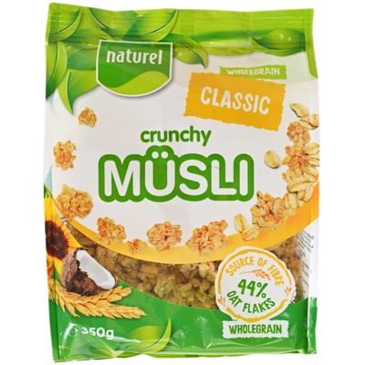NATUREL MUSLI KLASIK 350GR 1/12