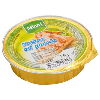 NAMAZ NATUREL 75G ALU-PACK OD POVRĆA -12/1-