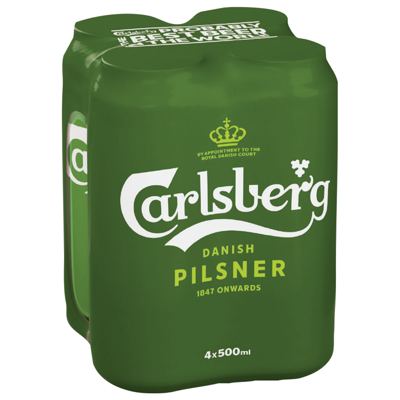 PIVO CARLSBERG 0,5 l LIMENKA 4 PACK