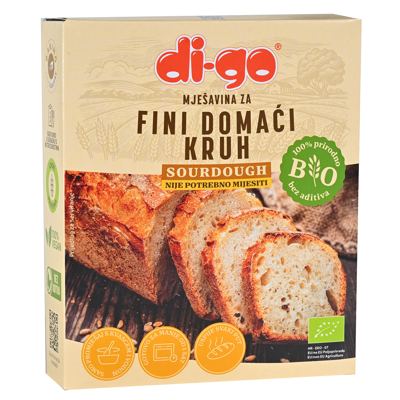 BIO MJEŠ.FINI DOM. KRUH 400 g
