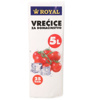 VREĆICE ZA DOMAĆINSTVO 5L TRGOMIX 25/1