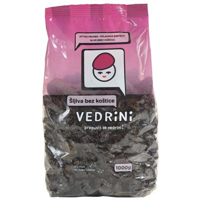 SUHA SLJIVA BEZ KOSTICE 1 KG VEDRINI