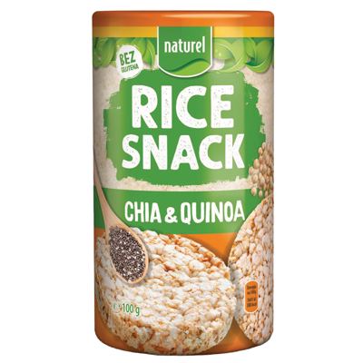 RIŽIN KREKER CHIA QUINOA 100g NATUREL