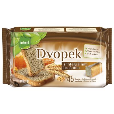 DVOPEK INTEGRALNI 330g NATUREL