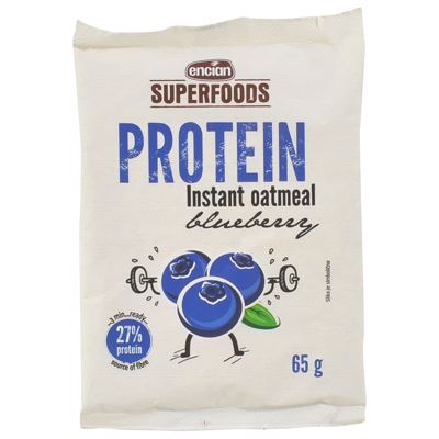 PROTEINSKA ZOBENA KAŠA BOROVNICA 65G