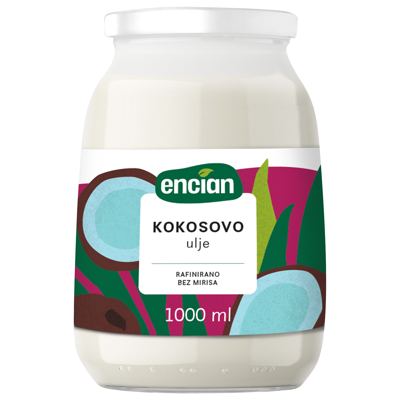 ULJE OD KOKOSA BEZ MIRISA 1000ML