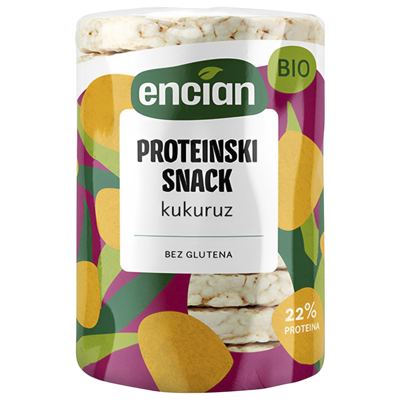 SNACK PROTEINSKI KUKURUZNI 90G BIO