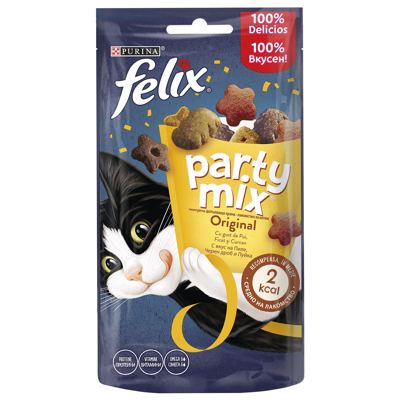 Felix party mix snacks za macke mix 60 g 8