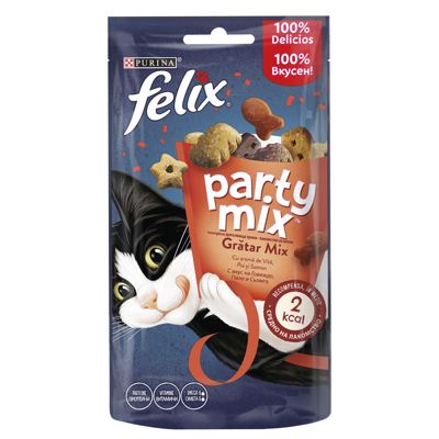Felix party mix snacks za macke mixed griil 60g 8