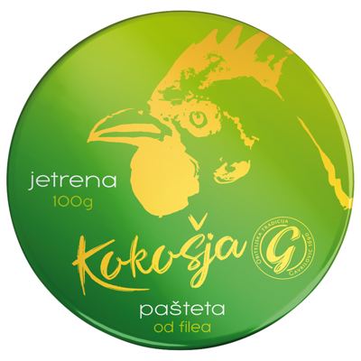 PAŠTETA GAVRILOVIĆ KOKOŠJA 100g JETRENA
