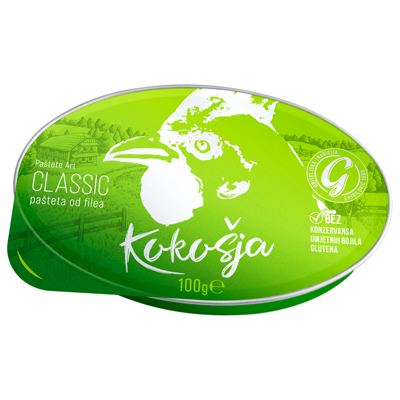 PAŠTETA KOKOŠJA CLASSIC 100g GAVRILOVIĆ