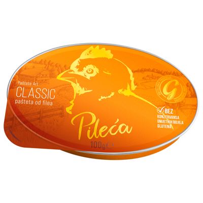 PAŠTETA GAVRILOVIĆ PILEĆA 100g CLASSIC