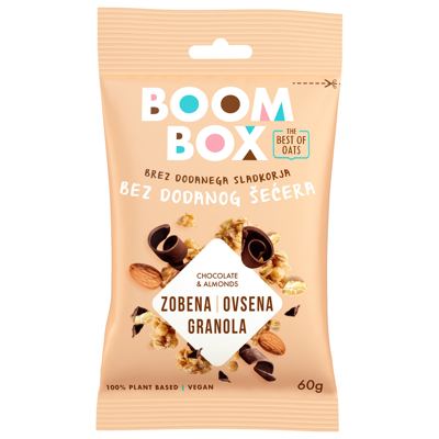 BOOM BOX ZOB.GRANOLA ČOKOLADA 60g
