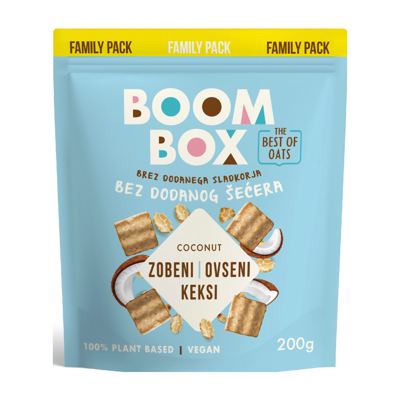 BOOM BOX ZOB.KEKSI KOKOS 200g