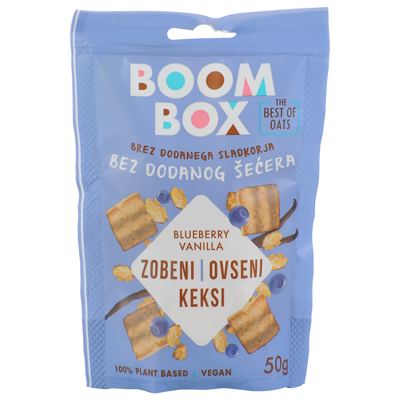 Boom Box keks borovnica-vanila 50g #14