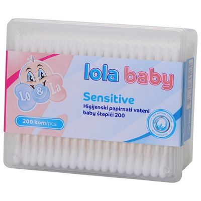 LOLA BABY PAPIR. ŠTAPIĆI