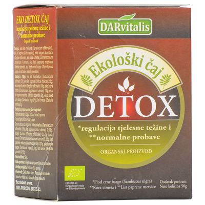 ČAJ DETOX DARVITALIS EKO 50 g