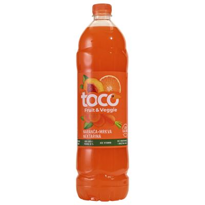 TOCO PIĆE NARANČA-MRKVA-NEKTARINA 1,5L PET