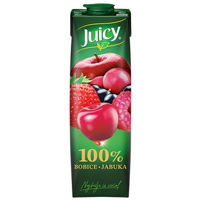 JUICY SUPER BOBICE 100% 1L